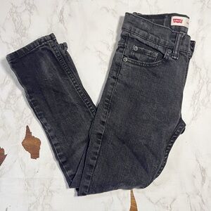 Levi's 510 Boy’s Black Skinny Jeans Like New